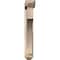 Ekena Millwork Westlake Arts and Crafts Smooth Bracket w/ Offset Brace, Douglas Fir, 5 1/2"W x 32"D x 36"H BKT0604X32X36WTL03SDF - alternate 3